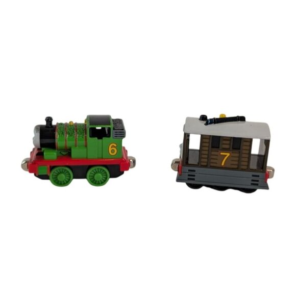 Thomas & Friends Take Along Diecast Train Mike Percy Lady Toby Tender Car Lot - Picture 10 of 13